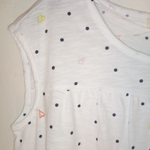 Style & Co Women's Heart Dot print Tiered Tank Top Size Medium NWOT - Picture 6 of 11